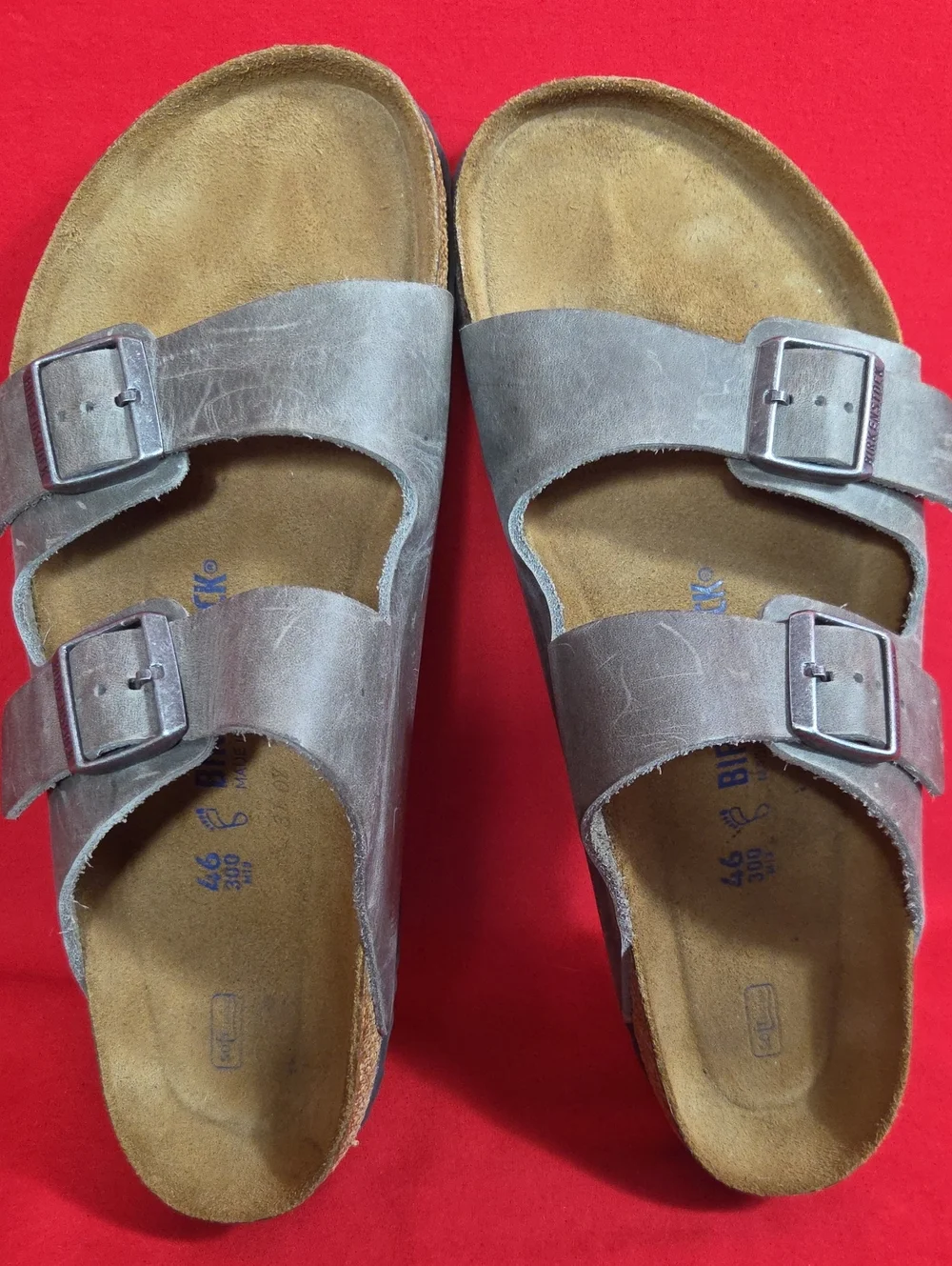 BIRKENSTOCK Arizona Soft Footbed Sandals Mens Size 13